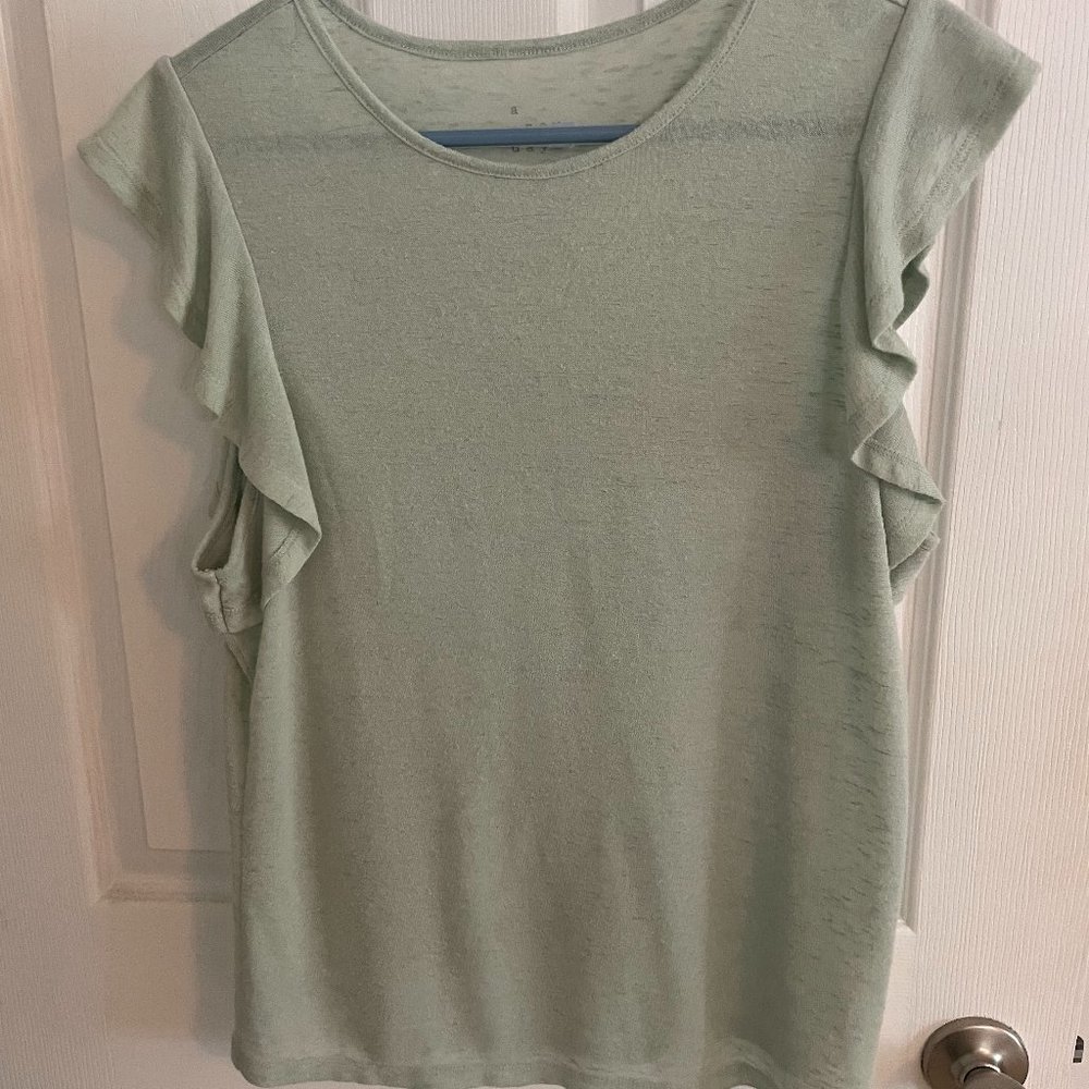 A New Day Large Pastel Mint T-Shirt